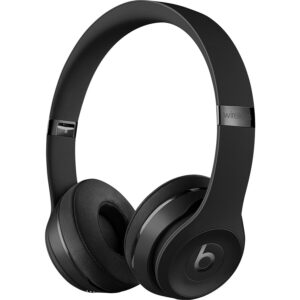 Casti Audio Beats Solo3, Wireless, Bluetooth, Microfon, Autonomie 40 ore, Negru