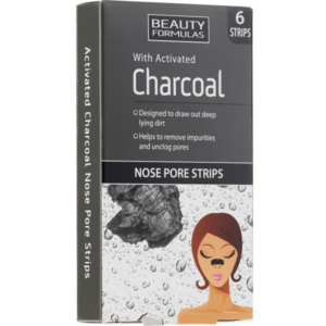 Benzi de Curatare a Porilor de pe Nas cu Carbune 6buc