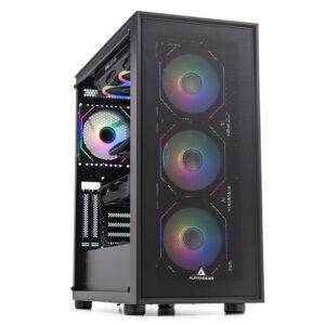 PC Gaming BALAUR Epic ElitePrime, AMD Ryzen 5 7500X3D 4.0GHz, 32GB DDR5, 1TB SSD, RX 9060 8GB GDDR6, Iluminare RGB