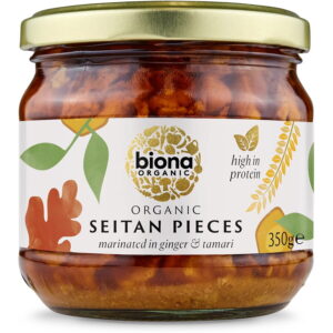 Seitan Bucati Marinate in Sos de Soia si Ghimbir Ecologic/Bio 350g
