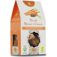 Biscuiti vegani cu morcovi si cuisoare-fara zahar 130gr AMBROZIA
