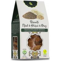 Biscuiti vegani cu naut hrisca si orez din fainuri fara gluten fara zahar adaugat 130gr AMBROZIA