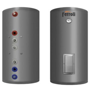 Boiler cu 2 serpentine Ferroli ECOUNIT F 2C 300 litri