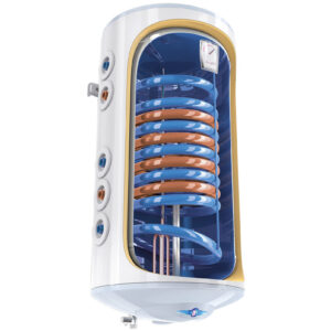 Boiler termoelectric cu 2 serpentine TESY BiLight GCV7/4SL 1204420 B11 TSRCP2 120 litri 2000W 0.8 Mpa 18 mm Turbolator Serpentine pe partea stanga