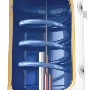 Boiler termoelectric cu o serpentina Fornello Optima GCVS 804415 D09 TR 1S 80 Litri 1500 watt reglaj extern al temperaturii poliuretan expandat