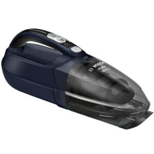 Aspirator de mana Bosch BHN20L, 18 V Li-Ion, Autonomie 45 min, 2 trepte de putere, Albastru
