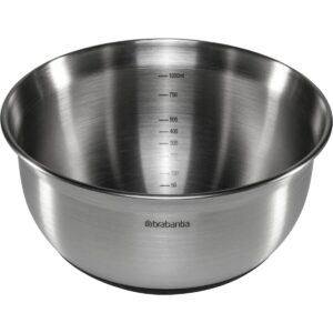 Mixing Bowl steel matt black, 1 L