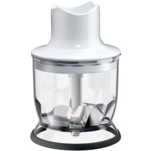 Tocator pentru mixer vertical Braun, MQ20WH, 350 ml, Sistem EasyClick, Alb