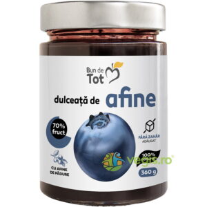Dulceata de Afine fara Zahar Adaugat 360g
