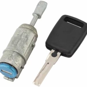 Butuc yala cilindru usa stanga fata cu cheie Techstar, compatibil Audi A6 C5 (1997–2005), cod OE 4B0837217 / 4B0837217A