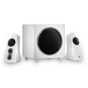 BOXE Logitech 2.1 'Z523' RMS power: 40 W (21W + 2 x 9.5W), All-around sound, White '980-000367' (include timbru verde 1 leu)