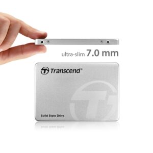 SSD TRANSCEND SSD370S 256Gb SATA 3 inc. bracket 3.5' Aluminium (TS256GSSD370S)