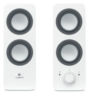 BOXE Logitech 2.0 'Z200' RMS power: 10 W , White '980-000811' (include timbru verde 1 leu)