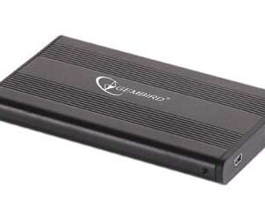 RACK EXTERN 2.5' USB2.0/SATA, aluminiu+plastic, Black, Gembird (EE2-U2S-5)