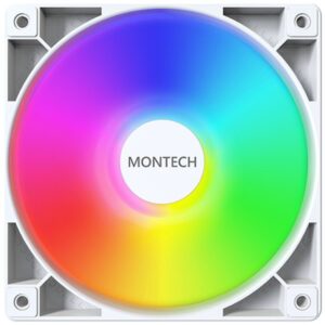 Ventilator Montech GF120 ARGB PWM 120mm White