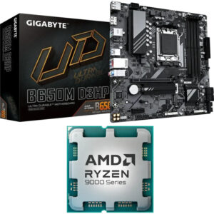 Startup Kit AMD Ryzen 5 9600X 3.9GHz + GIGABYTE B650M D3HP
