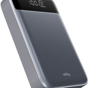 Baterie externa Allity APB-200, 19200 mAh, 1x USB, 2x USB-C, 130 W, Display, Silver