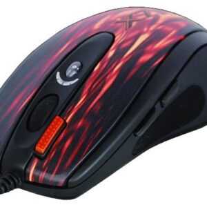Mouse Laser USB A4TECH X7 Oscar Red/Black Full Speed (XL-750BK-2), wired cu 7 butoane si 1 rotita scroll, rezolutie ajustabila peste 2000dpi