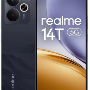 Smartphone Realme 14T, 256GB, 8GB RAM, Dual SIM, 5G, Tri-Camera, Obsidian Black