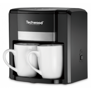Cafetiera DUO Techwood TCA-206, 0.6L, 2 cani ceramice