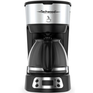 Cafetiera Techwood TCA-666P, programabila, 0.75L, 600W, mentinere cald