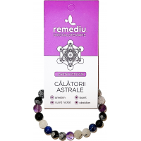 Calatorii astrale bratara din cristale 1buc REMEDIU