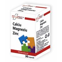 Calciu, magneziu, zinc 40cps FARMACLASS