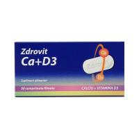 Calciu + vitamina d3 50cpr ZDROVIT