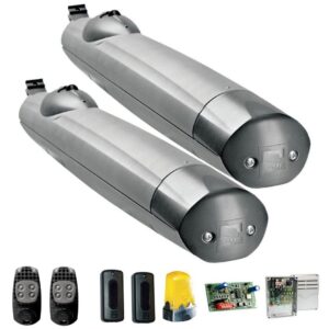 Kit automatizare porti batante CAME Amico pentru porti de pana la 1.8m lungime si o greutate de 200kg/canat