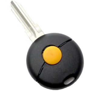 Carcasa Cheie Auto Techstar, compatibila Mercedes-Benz Smart cu 1 buton, compatibila modele 1998–2007 Fortwo, Forfour, City Coupe, Cabrio