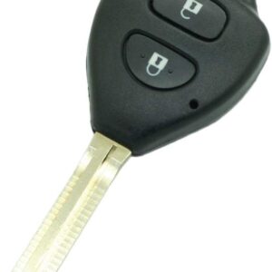 Carcasa Cheie Auto Techstar, cu 2 Butoane Compatibila Toyota Corolla, RAV4, Yaris, Avensis, Hilux, Prado