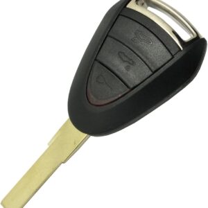 Carcasa Cheie Auto Techstar cu 3 butoane, Compatibila Porsche 911, Cayman, Boxster, Carrera GT