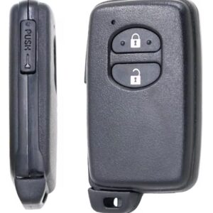 Carcasa cheie auto Techstar® 2 butoane compatibila Toyota Prius XW30 (2009–2012) – proximity, lama TOY40