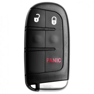 Carcasa Cheie Auto Techstar® compatibila cu Chrysler, Dodge, Jeep, Fiat, 3 Butoane, Cu Lama, Pini Baterie