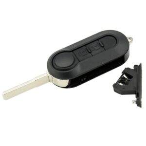 Carcasa Cheie Auto Techstar® compatibila cu Fiat 500, Ducato, Bravo Stilo, Punto, Panda, 2 Butoane