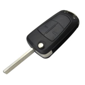 Carcasa Cheie Auto Techstar® compatibila cu Opel Meriva, Tigra, Corsa, Signum, Vectra, Astra, 2 Butoane, HU100