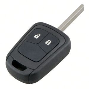 Carcasa Cheie Auto Techstar® cu 2 Butoane pentru Opel Astra J, Insignia A, Corsa E, Mokka, Zafira C, Meriva B, Adam, Ampera, Cascada - Lama HU101