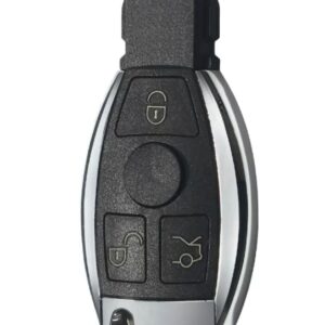 Carcasa cheie auto tip briceag Techstar pentru Mercedes-Benz cu 3 butoane, compatibila cu modele A, B, C, E, S, ML, GLK, Vito, Sprinter