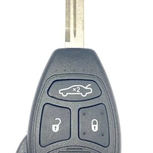 Carcasa cheie Techstar® 3 butoane pentru Chrysler 300C, Dodge, Jeep – compatibila lama CY24 (2005–2008)