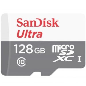 Card memorie SanDisk Ultra microSDXC 128GB, 100MB/s, cu adaptor SD