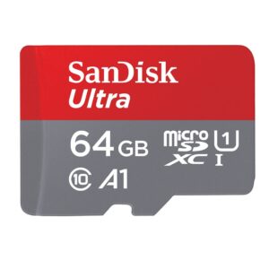 Card memorie SanDisk Ultra microSDXC 64GB, 100MB/s, cu adaptor SD