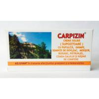 Carpizin, crema solida 1.5g-supozitoare 10buc CARPICON