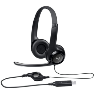 Casti H390 Headset cu microfon, negre