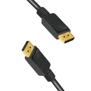 CABLU video LOGILINK, DisplayPort (T) la DisplayPort (T) 1.4, 5m, conectori auriti, rezolutie maxima 8K (7680 x 4320) la 60 Hz, plastic, triplu ecranaj, negru, "CV0139" (timbru verde 0.8 lei)