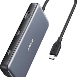 Anker 555 USB-C 8-in-1, 85W Power Delivery, suport 2 monitoare