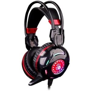 Casti Bloody Combat Gaming, Black+Red 'G300'