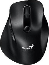 MOUSE Genius,  Ergo "9000S", PC sau NB, wireless, 2.4GHz, optic, 2400 dpi, butoane/scroll 5/1, , negru, "31030038400" (timbru verde 0.18 lei)