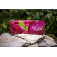 Ceai de zmeura si fragute 100plicuri STEF MAR