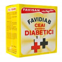 Favidiab ceai pentru diabetici d016 50gr FAVISAN