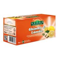 Ceai ghimbir cu lamaie 20 dz/2.25 gr 20plicuri EVOLET